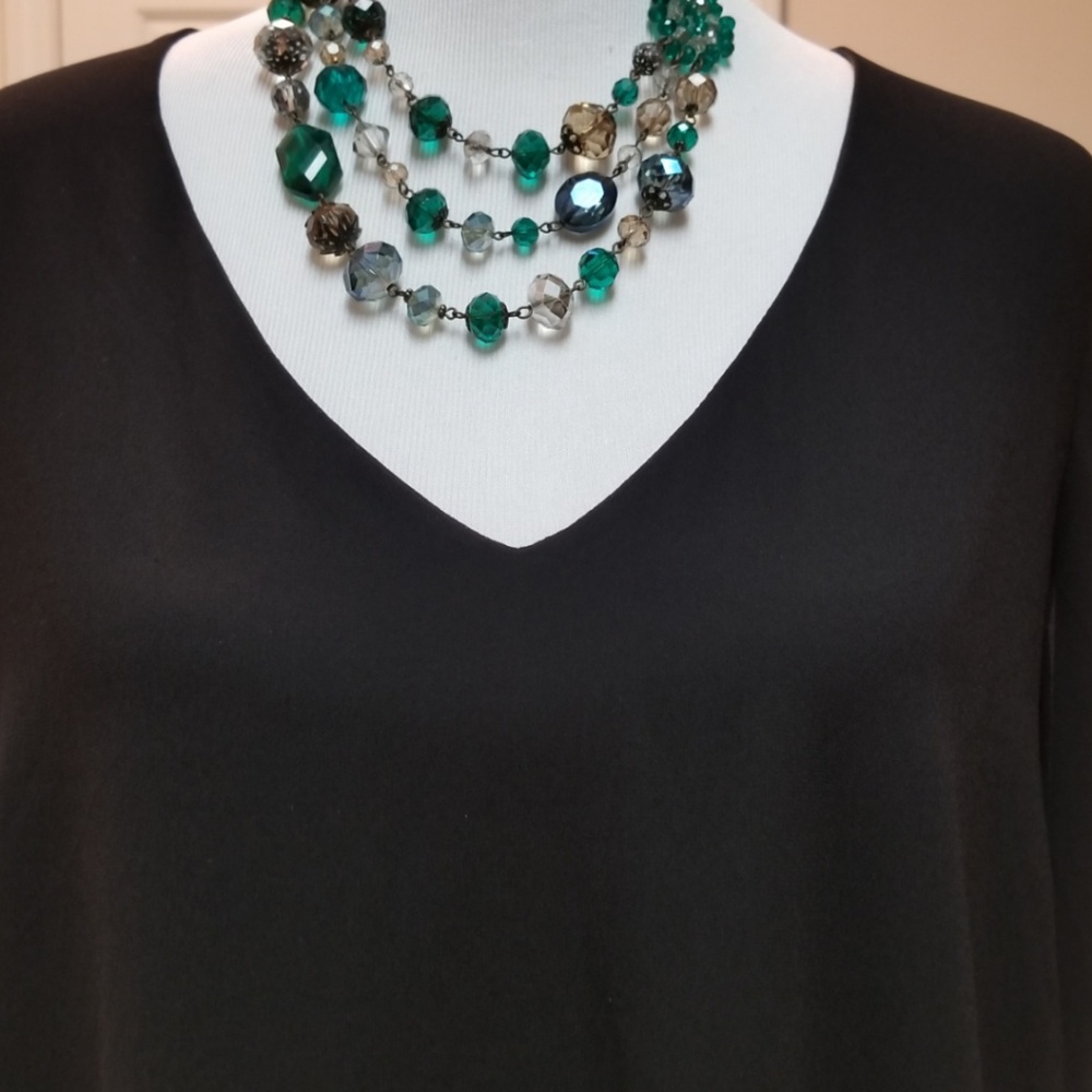 🆕️⬇️Show Me Your MuMu Black Chiffon Nolita Dress - Picture 3 of 9